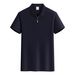 2026 Polo Shirt - Men's Sporty Casual Simple And Fashionable Zipper Short-sleeved T-shirt With Collar_viptrois.com