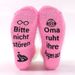 New German creative coral velvet mid tube cake socks grandma series half velvet floor socks thickened sleeping socks_viptrois.com