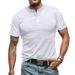 2024 Summer European And American Men's Short-sleeved Crew Neck T Foreign Trade Men's Henry Long-sleeved Cross-border Men's T-shirt_viptrois.com