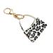 Bag Charms Leopard Print Small Curved Bag Keychain Pendant PU Leather Coin Purse Keychain Cross Border Car Bag Pendant Accessories_viptrois.com