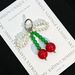 Bag Pendant Cherry Candy, Large Round Beads, Colorful Pearls, Beaded Bags, Pendants, Mobile Phone Chains, Pendants_viptrois.com
