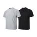Men's Clothing Spandex Space Cotton Air Layer Stitching Anti Wrinkle Short Boxy Short Sleeved T Shirt_viptrois.com