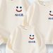 Parent-child clothing A family of three and four casual hoodie loose comfortable long-sleeved family clothing_viptrois.com