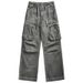 Men's Clothing Men's Wear 2024 American Retro Paratrooper Pants Autumn and Winter Garment Dyeing Workwear Loose Multi Pocket Pants Men's Trousers_viptrois.com
