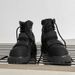 Men's Shoes Niche Autumn New Velcro Martin Boots Functional Style Deconstruction High Top Motorcycle Style Work Boots Heightening Boots_viptrois.com