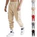 Men's Clothing Autumn And Winter Heavy Loose High Street Casual Sports Men's Multi Pocket Workwear Trousers_viptrois.com