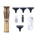 New Oil Head Electric Rechargeable Household Hair Clipper, LCD Digital Display Lithium Battery_viptrois.com