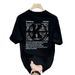 Trendy Brand Pure Cotton Printed Men's Short Sleeved New Summer Trend Casual Round Neck T-shirt_viptrois.com