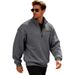 Men's Slim-Fit Half-Zip Sweater - Winter Fleece-Lined Stand Collar Pullover (S-3XL, 380GSM, 8 Colors)_viptrois.com