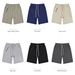 Men's Clothing Knitted Zipper Sports Drawstring Five Point Casual Sweatpants Shorts_viptrois.com