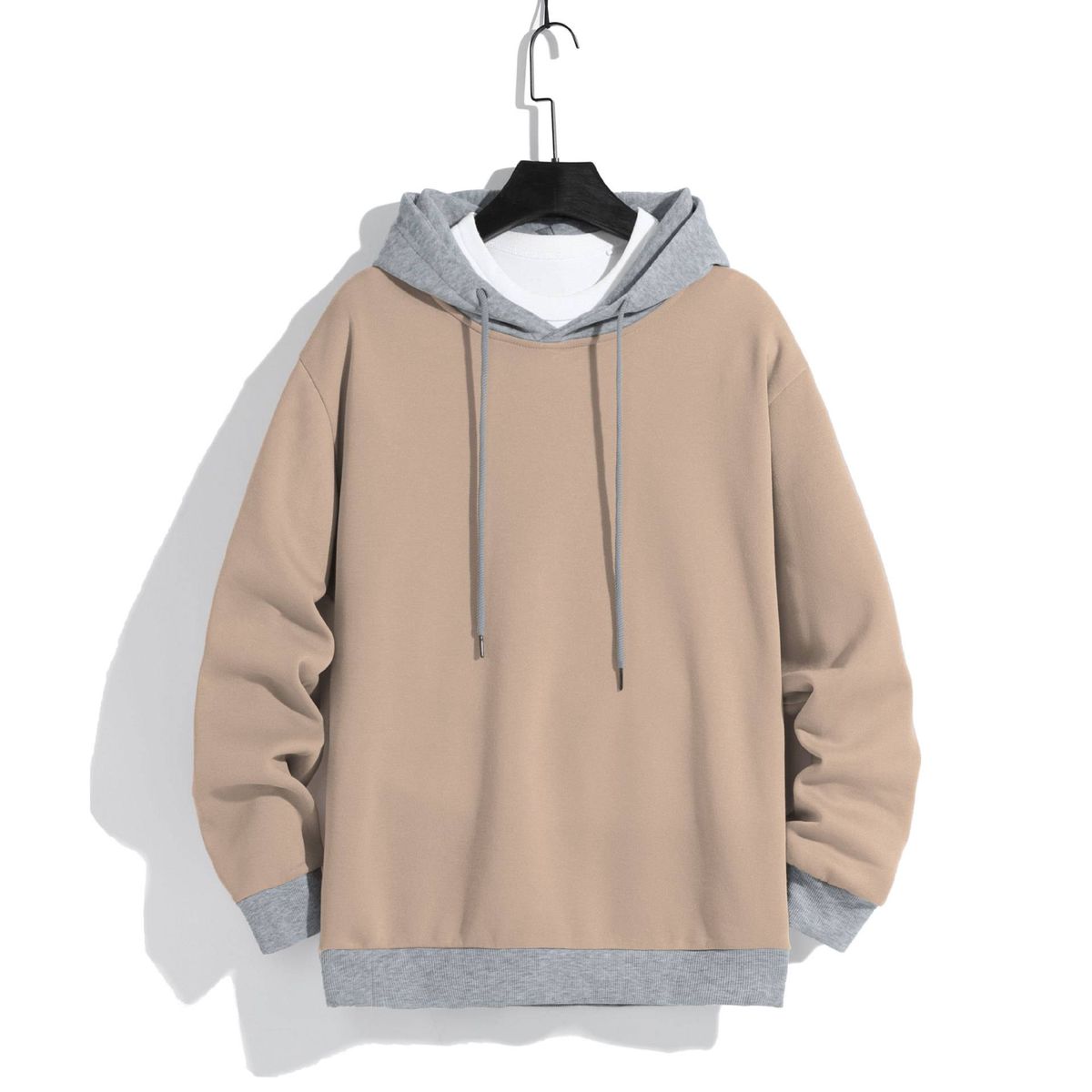 New Men's Fashionable Hooded Sweatshirt For Spring And Autumn, A Stylish, Casual And Sporty Sweatshirt That Makes You Look Younger_viptrois.com