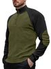 The New Men's Outdoor Sleeved Casual Stand-up Collar Loose Corduroy Long-sleeved Sweatshirt Of The 2025 European Code Spring And Autumn Collection_viptrois.com