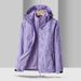 Unisex 3-in-1 Detachable Waterproof Windproof Jacket For Hiking Skiing Outdoor Activities - Fleece Lined Camouflage Winter Spring Fall Coat_viptrois.com