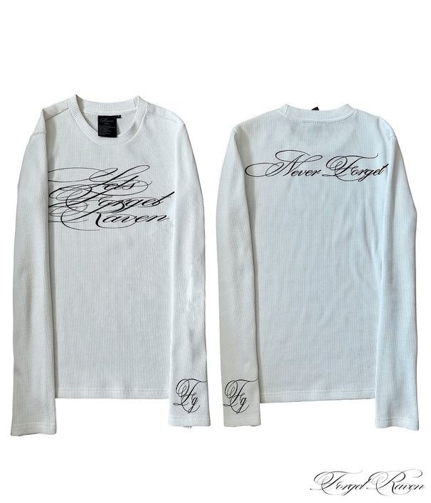 Men's Clothing Long Sleeved T Shirt Dark Retro Printed Top High Street Gothic Trend Wear Ins_viptrois.com