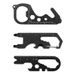 Multifunctional Outdoor Portable Multi-Shaped Keychain Bottle Opener Camping Stainless Steel Creative Tool Card_viptrois.com