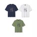 2025 Casual New Short Sleeve T-Shirt Pure Cotton Round Neck European And American Trend Men's Clothing Wholesale Factory_viptrois.com