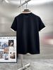 2025 Summer New Trendy Brand Striped Little Bee Embroidered Turn-Down Collar Polo Shirt Men's Slim Fit Business Casual_viptrois.com