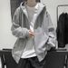 Cardigan Sweatshirt Men Spring Trendy Brand Sports High Street Hoodie Top Autumn 2023 New Couple Hong Kong Style Jacket_viptrois.com