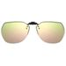 New Polygonal Polarizing Clips Sunglasses Clips Men's And Women's Day And Night Myopia Sunglasses Color-changing Glasses_viptrois.com
