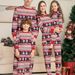 Christmas family dress Snowman Deer Christmas family dress printed home dress pajamas set_viptrois.com