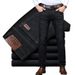Spring Summer Mid-high Waist Business Spring And Autumn Black Jeans For Men, Straight-leg Vintage Retro Stretch Casual_viptrois.com