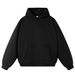 Heavyweight Fleece Hoodie – Oversized Pullover Sweatshirt With Drop Shoulder & Kangaroo Pocket (S-2XL)_viptrois.com