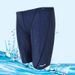 Banfi's new imitation sharkskin mid-leg competition men's swimming trunks men's swimsuit five-point swimming trunks competitive swimming trunks_viptrois.com