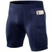 Men's Clothing Tight Fitness Shorts Zipper Elastic Perspiration Quick Drying Running Training Basketball Track And Field Summer Sports Pants_viptrois.com