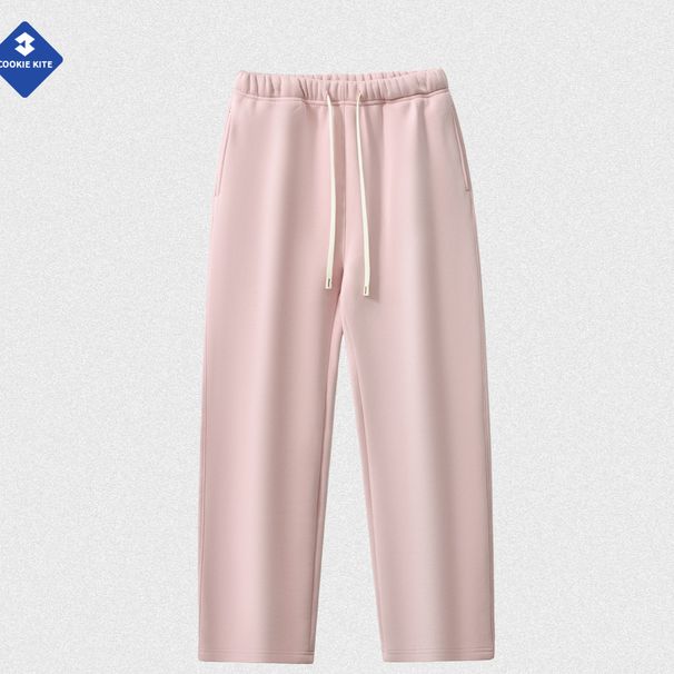 Men's Clothing KITE Men's Wear 350g Plus Velvet Straight Sweatpants Autumn And Winter New Style Solid Color Loose Sports Casual Trousers Men_viptrois.com