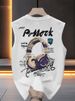 A New Round Neck Sleeveless T-shirt From A Trendy Brand For The Summer Of 2025, A Loose And Casual Men's Top_viptrois.com