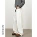 Men's Wide Leg Straight Denim Pants High-Quality Ykk Zipper Casual Trousers Breathable Cotton Blend Washed_viptrois.com