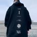 Loom Streetwear Plus Size Men's Clothing Oversized European And American Hip Hop Hooded Zipper Cardigan Sweatshirt Jacket_viptrois.com