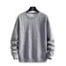 Trendy Oversized Hoodie For Men - Soft Casual Pullover Sweatshirt With Loose Fit, Round Neck, Streetwear Style For Everyday Wear_viptrois.com
