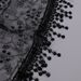 Spring And Autumn Floral Lace Korean Edition Triangle Headcloth Classic Breathable Hollow Solid Color Scarf_viptrois.com