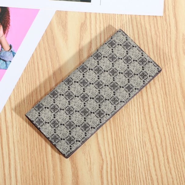 Women's Bags Large Capacity Long Card Holder Small Card Holder Multiple Card Holders Women's Small Exquisite Leather Pu Card Holder_viptrois.com