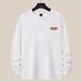360G Autumn And Winter New Men's Crew Neck Sweater Trendy Loose Large Size Fashion Trendy Brand Embroidered Cotton Long-sleeved Top_viptrois.com