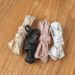 Flat Reflective Shoelaces Pink Light Beige Sports Shoes Canvas Shoes Dad Shoes Men's And Women's Long And Short Shoelaces_viptrois.com