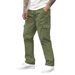 Men's European-Style Woven Casual Pants – Retro High-Waisted Loose Fit (Black/Light Gray/Dark Gray/Army Green/Khaki, S-XXXL)_viptrois.com