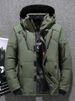 Men's Short Winter Casual Outdoor Thickened Hooded Down Jacket_viptrois.com