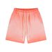 Men's Clothing Streetwear Vintage Heavyweight Washed Cotton Shorts For Men – Spray-Dye Gradient, Relaxed Fit, Elastic Waist (Black, Charcoal)_viptrois.com
