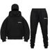 New Double Hat Spring Autumn Winter Ins Hooded Sweatshirt Suit Trendy Men And Women Double Hat Couple Sweatshirt_viptrois.com