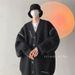 Men's Loose Lazy Style Sweater Jacket Autumn Winter Thickened Trendy Ins Couple Cardigan V-Neck Knitted_viptrois.com