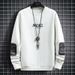 Men's Clothing Spring And Autumn Long Sleeve T Shirt Men's Youth Bottoming Shirt Top Clothes Trendy Ins Sweatshirt Men's Clothing_viptrois.com