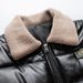 Men's Clothing Men's Leather Jackets And Cotton Clothes 2021 New Style Fur Collar Trendy Korean Style Men's Winter Coat Thickened Cotton Coat_viptrois.com