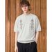 American Retro Old Money Style Henry Collar Short-sleeved T-shirt Men's And Women's Summer Loose Casual Ethnic Style Embroidered Top Tide_viptrois.com