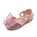 Children's Pearl Princess Shoes 2023 Summer New Children's Baby Toe Sandals Girls Butterfly Dance Shoes Wholesale_viptrois.com