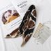 New 70cm Wide Printed Small Women, All-Season Versatile Decorative Professional Scarf, Tie Bag Silk Scarf For Women_viptrois.com
