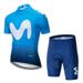 2025 Movistar Cycling Jersey Set Bicycle Clothing Breathable Sweat-Wicking Customizable Design_viptrois.com