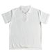 24 Men's Solid Color Short Sleeve Summer Casual Vertical Striped Turn-Down Collar Polo Versatile Elegant Button T-Shirt_viptrois.com