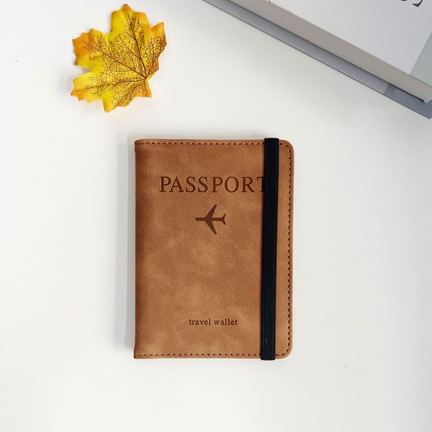 RFID Blocking Travel Wallet – Slim PU Leather Passport Holder With Multiple Card Slots For Men & Women, Secure & Lightweight (12 Colors Available)_viptrois.com